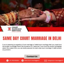 Same Day Court Marriage in Delhi