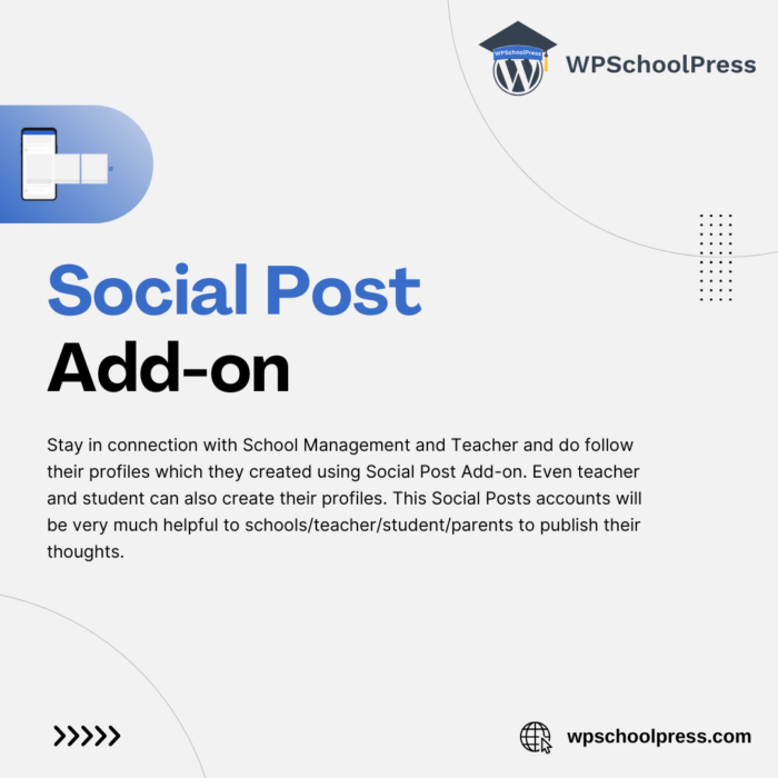 Best Social Posts Add-on by WPSchoolPress