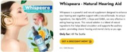 Whispeara™ Official Website: Hearing Support for Restoring Clear Sound