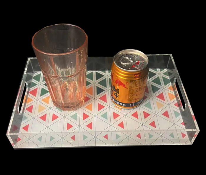 Acrylic Tray With Handle
