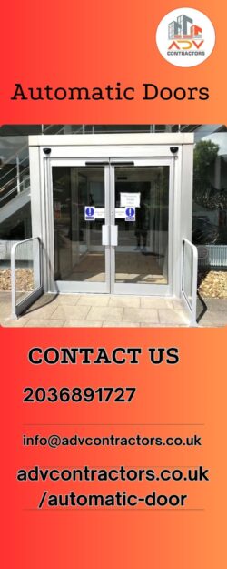 Automatic Doors: Enhancing Accessibility and Energy Efficiency