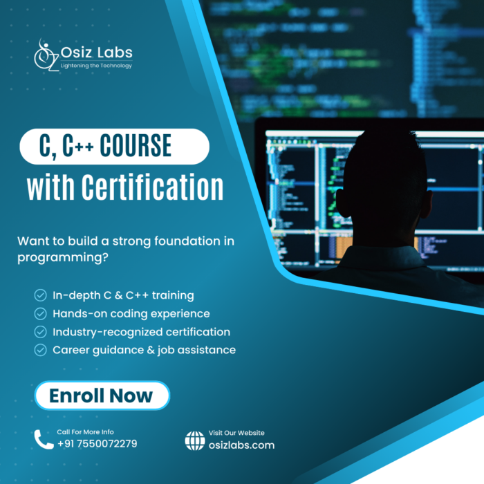 Master C & C++ with Certification – Elevate Your Coding Skills!