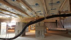 Efficient Crawl Space Insulation Installation by Hawk Crawl Space & Foundation Repair