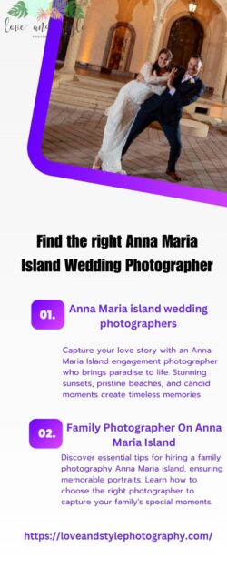 Find the right Anna Maria Island Wedding Photographer