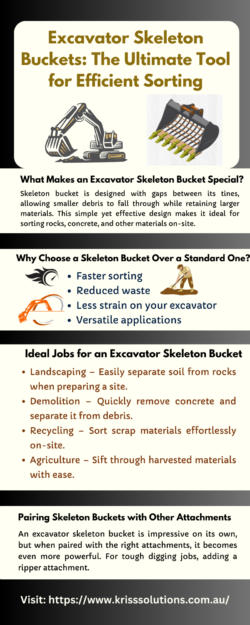 Excavator Skeleton Buckets: The Ultimate Tool for Efficient Sorting