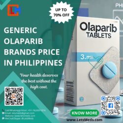 Olaparib 150 mg Tablet price in The Philippines At LetsMeds