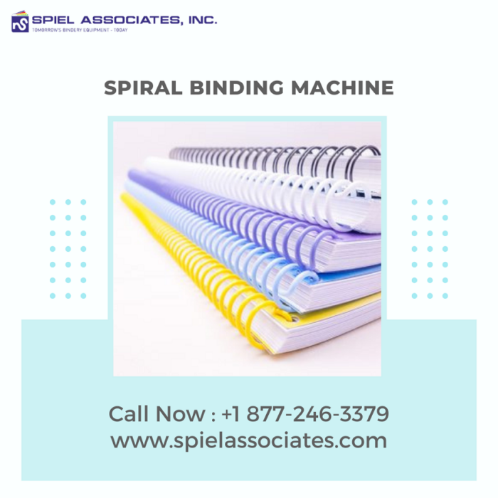 High-Quality Spiral Binding Machine for Perfect Document Finishing