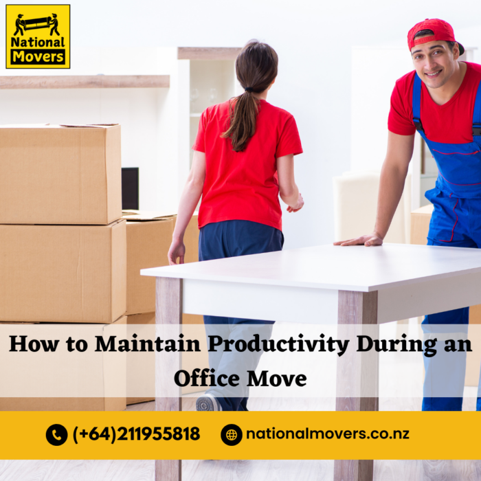 How to Maintain Productivity During an Office Move