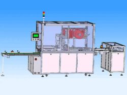 Transparent film Coffee Tea Box 3D packaging machine