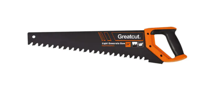 The concrete hand saw is a tool designed