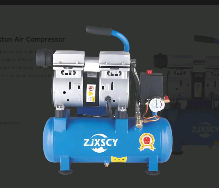 Oil-free Silent Piston Air Compressor