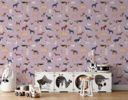 Home Sweet Wild Home: Decorating with Cat, Dog, and Animal Wallpapers