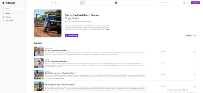 Farmers in Australia