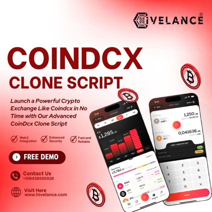 CoinDCX Clone Script: Develop a High-Performing Crypto Exchange Fast
