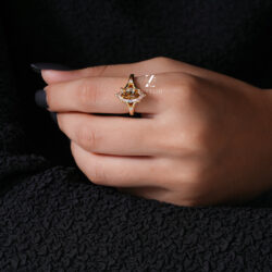 Elegant Marquise Champagne Ring for Any Occasion