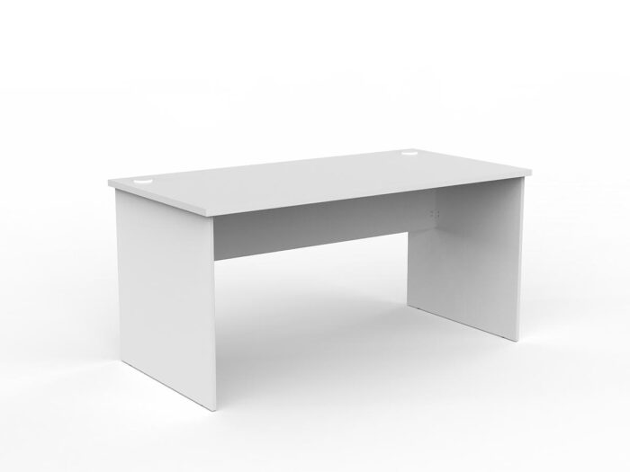 OL AltoSystem Straightline Desk – White