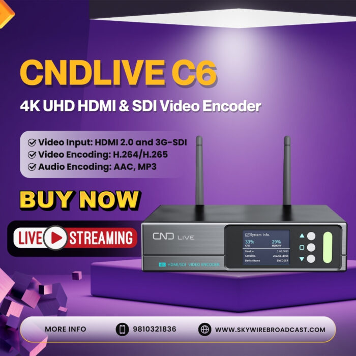 Best Video encoder for live streaming