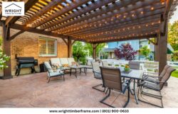 Utah Pergola | Wright Timberframe