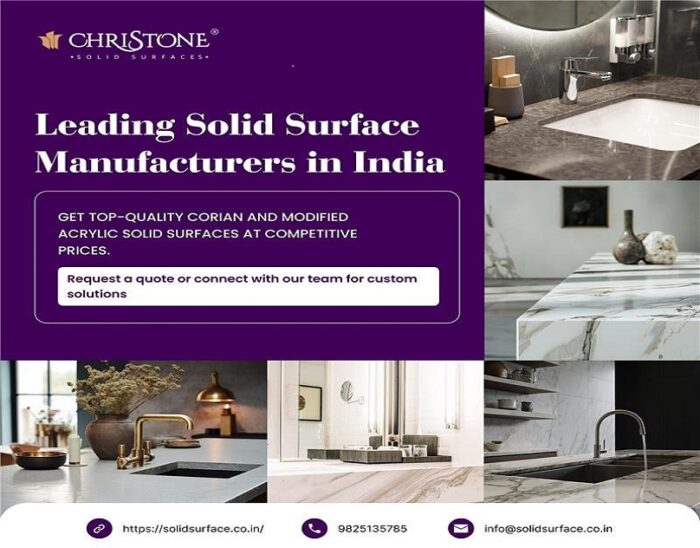 Latest Acrylic Solid Surface Designs for Interiors