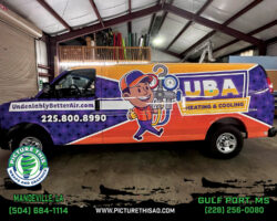 Stand Out with a Custom HVAC Van Wrap Design