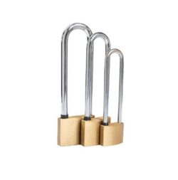 40mm EXTRA-LONG SHACKLE BRASS PADLOCK