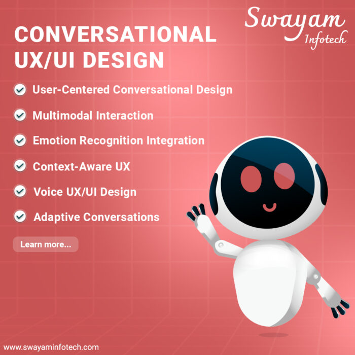Conversational UX/UI Design Services – Swayam Infotech