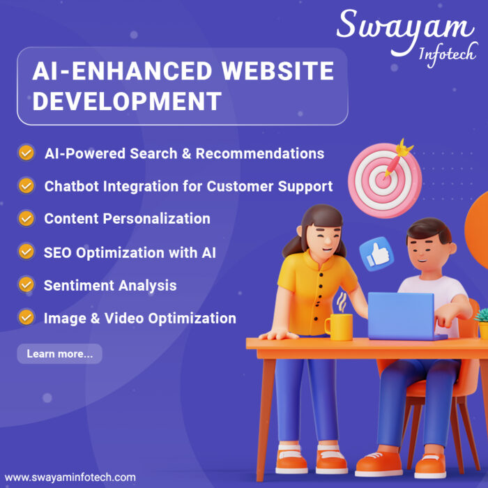 AI-enhanced Website Development services – Swayam Infotech