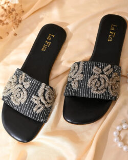 Ethnic Sliders for Women | Stylish Flat Sliders | Sliders Footwear Online