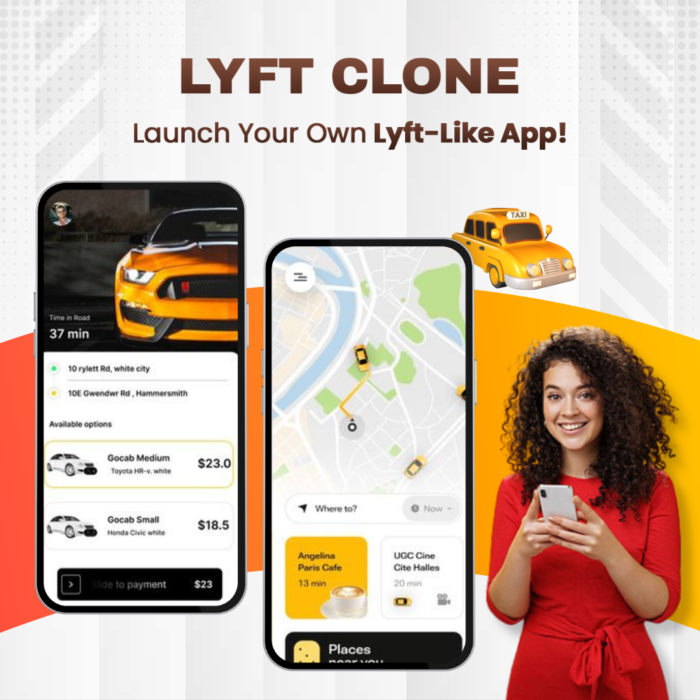 #1 Lyft Clone to Build your Taxi Booking App