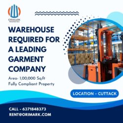 Godown Space for Rent in Bhubaneswar