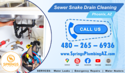 Sewer Snake Drain Cleaning Phoenix, AZ