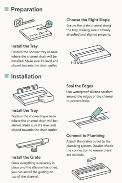 Shower Channel Drain: Perfect Installation Guide
