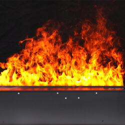 Space-Saving Elegance: The Ultra-Slim LCD Screen Fireplace