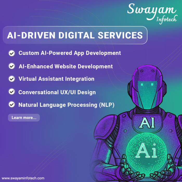 AI-Driven Digital Services – Swayam Infotech