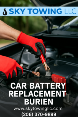 Fast Car Battery Replacement in Burien On the Spot