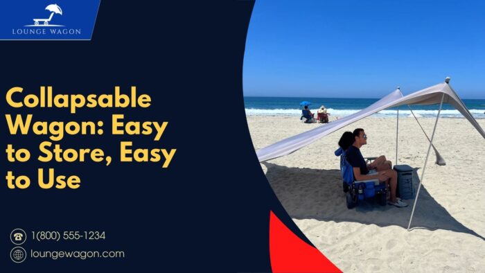 Collapsable Wagon: Simple to Use and Store