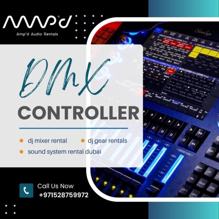 DMX Controller Dubai | Stage Lighting Control | Ampd Audio