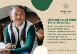 Highest Rated Math Tutor Honolulu