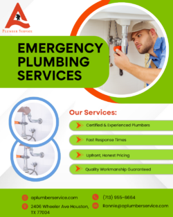 Emergency Plumber Houston – 24/7 Help by A Plumber Service
