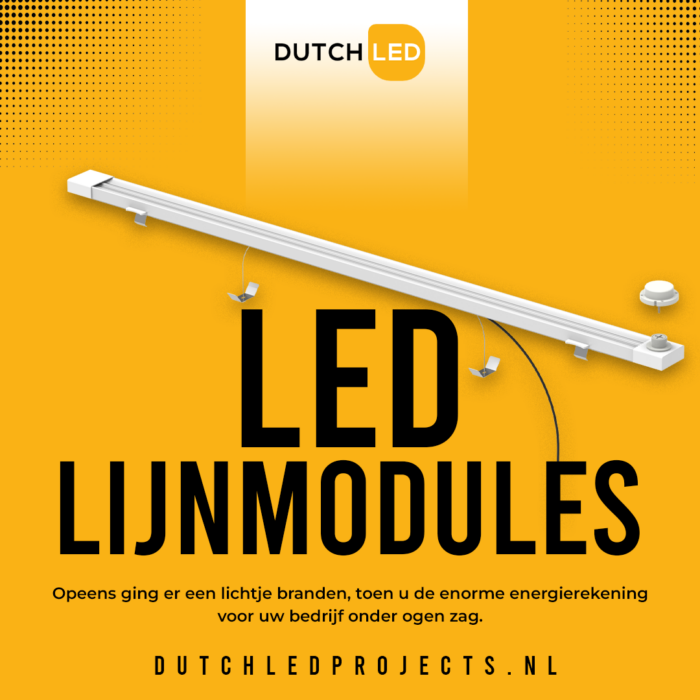 Bespaar Slim op Verlichting met LED Lijnmodules van Dutch LED