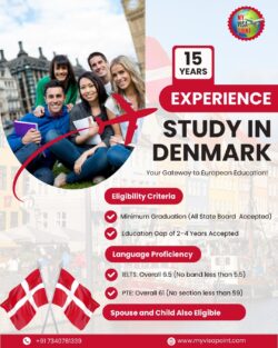 🌍 Study in Denmark with My Visa Point – Your Trusted Pathway to Europe!