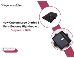 How Custom Logo Diaries & Pens Become High-Impact Corporate gifts