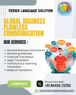 Professional Business Translation Services in India || Feenix Language Solution