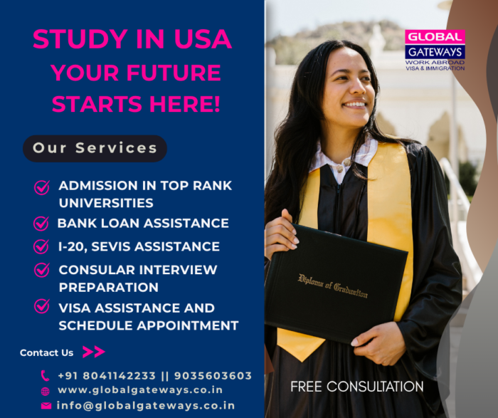 Study in USA your future starts here