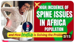 High Incidence of Spine Issues in Africa Population, and How India is Solving the Problem