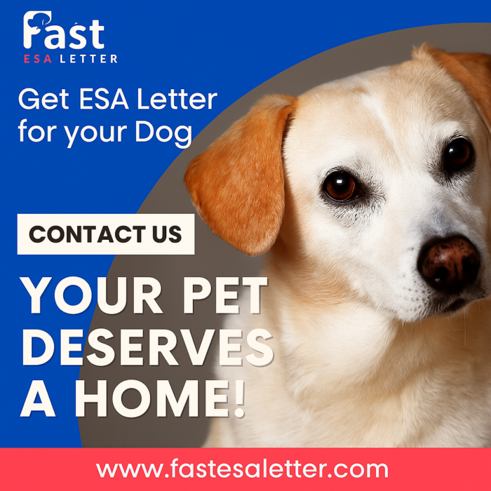 Get ESA letter for your dog