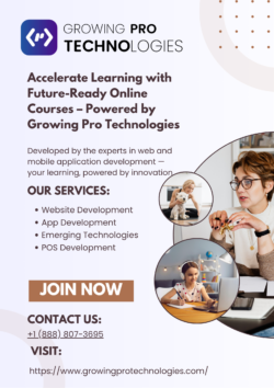 Accelerate Learning with Future-Ready Online Courses – Powered by Growing Pro Technologies
