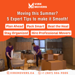 5 Expert Tips for Summer Move | Edmonton Moving Services