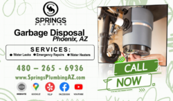 Garbage Disposal Phoenix, AZ