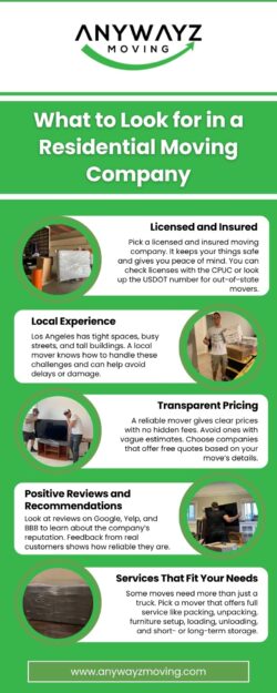 What to Look for in a Residential Moving Company